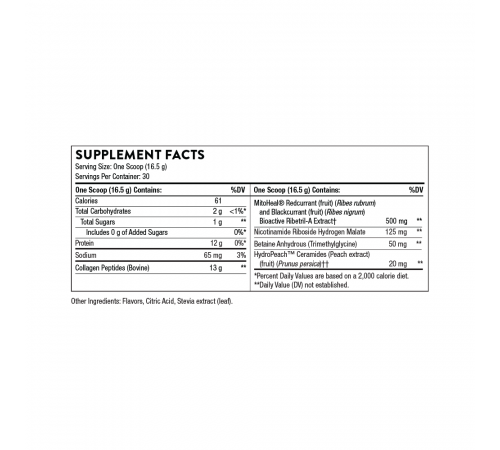 Коллаген плюс, Thorne Research, Collagen Plus, 495 г