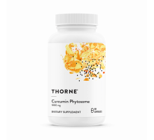 Куркумин Фитосом, Thorne Research, Curcumin Phytosome, 60 капсул