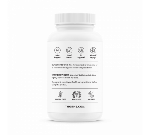 Куркумин Фитосом, Thorne Research, Curcumin Phytosome, 60 капсул