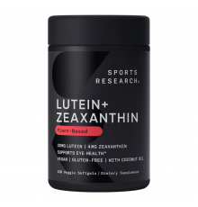 Лютеин и зеаксантин, Sports Research, Lutein + Zeaxanthin, 120 капсул
