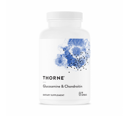Глюкозамин Хондроитин, Thorne Research, Glucosamine & Chondroitin, 90 капсул