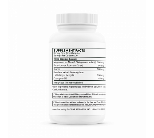 Комплекс для здоровья сердца, Thorne Research, Heart Health Complex, 90 капсул