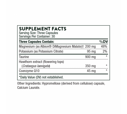 Комплекс для здоровья сердца, Thorne Research, Heart Health Complex, 90 капсул