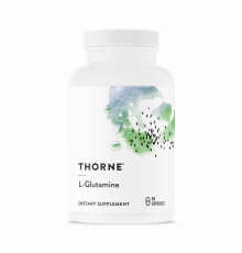 L-Глутамин, Thorne Research, L-Glutamine, 90 капсул