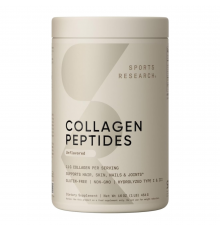 Коллаген, Sports Research, Collagen Peptides Unflavored, 454 г