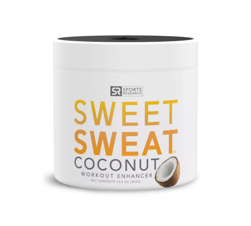 Мазь для снижения веса с органическим кокосовым маслом, Sweet Sweat Jar XL, 383 г