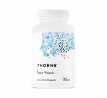 Микроэлементы, Thorne Research, Trace Minerals, 90 капсул