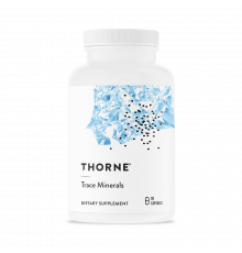 Микроэлементы, Thorne Research, Trace Minerals, 90 капсул