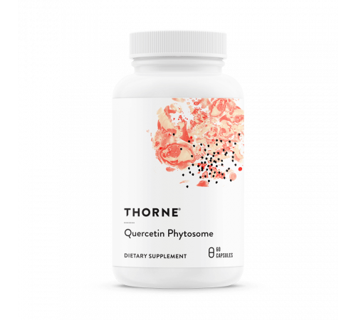 Фитосомы кверцетина, Thorne Research, Quercetin Phytosome, 60 капсул