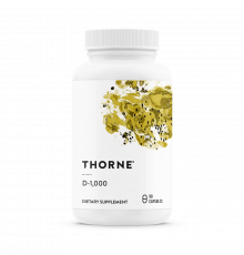 Витамин Д-1000, Thorne Research, Vitamin D-1000 IU, 90 капсул