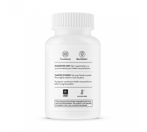 Бисглицинат железа, Thorne Research, Iron Bisglycinate, 60 капсул