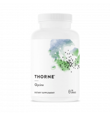 Глицин, Thorne Research, Glycine, 250 капсул
