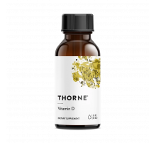 Витамин Д, Thorne Research, Vitamin D, 30 мл
