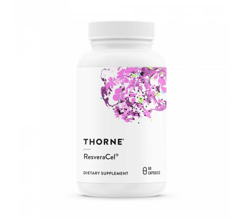 Ресверацель, Thorne Research, ResveraCel, 60 капсул