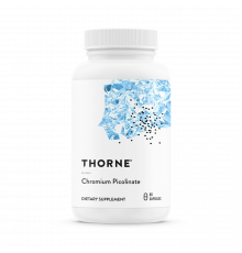 Пиколинат хрома, Thorne Research, Chromium Picolinate 500 mcg, 60 капсул